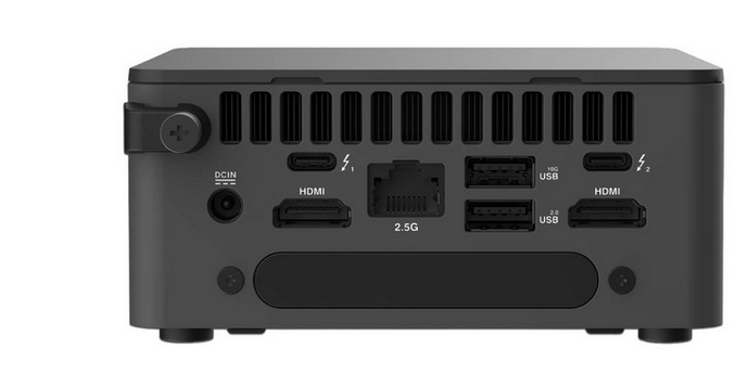 ASUS NUC 13 Pro, Intel Core i7-1360P 5.10GHz (Barebone). 