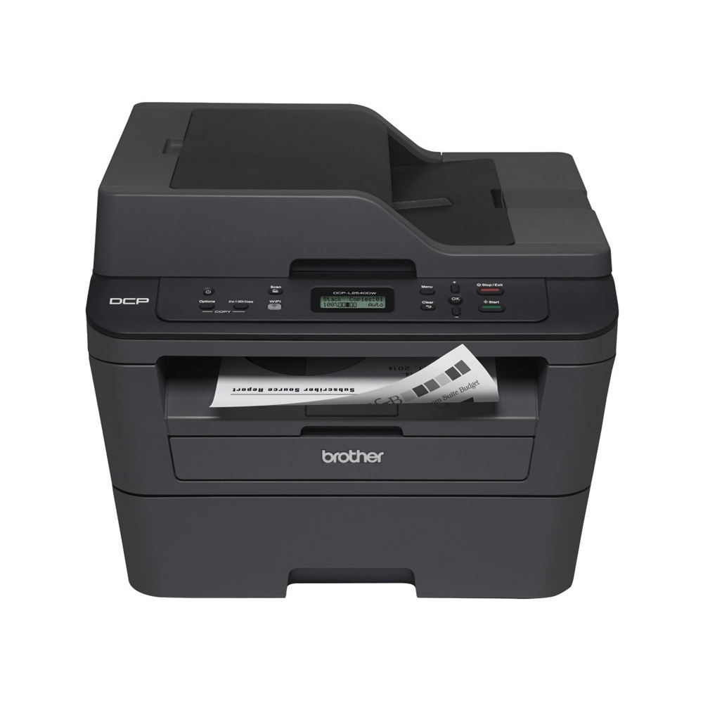 Multifuncional Brother DCP-L2540DW, Blanco y Negro, Láser, Inalámbrico ...