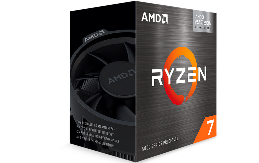 Procesador AMD Ryzen 7 5700G con AMD Radeon Graphics, Socket AM4, 4.60GHz, 8 Núcleos, 16MB Caché - Incluye Disipador. 