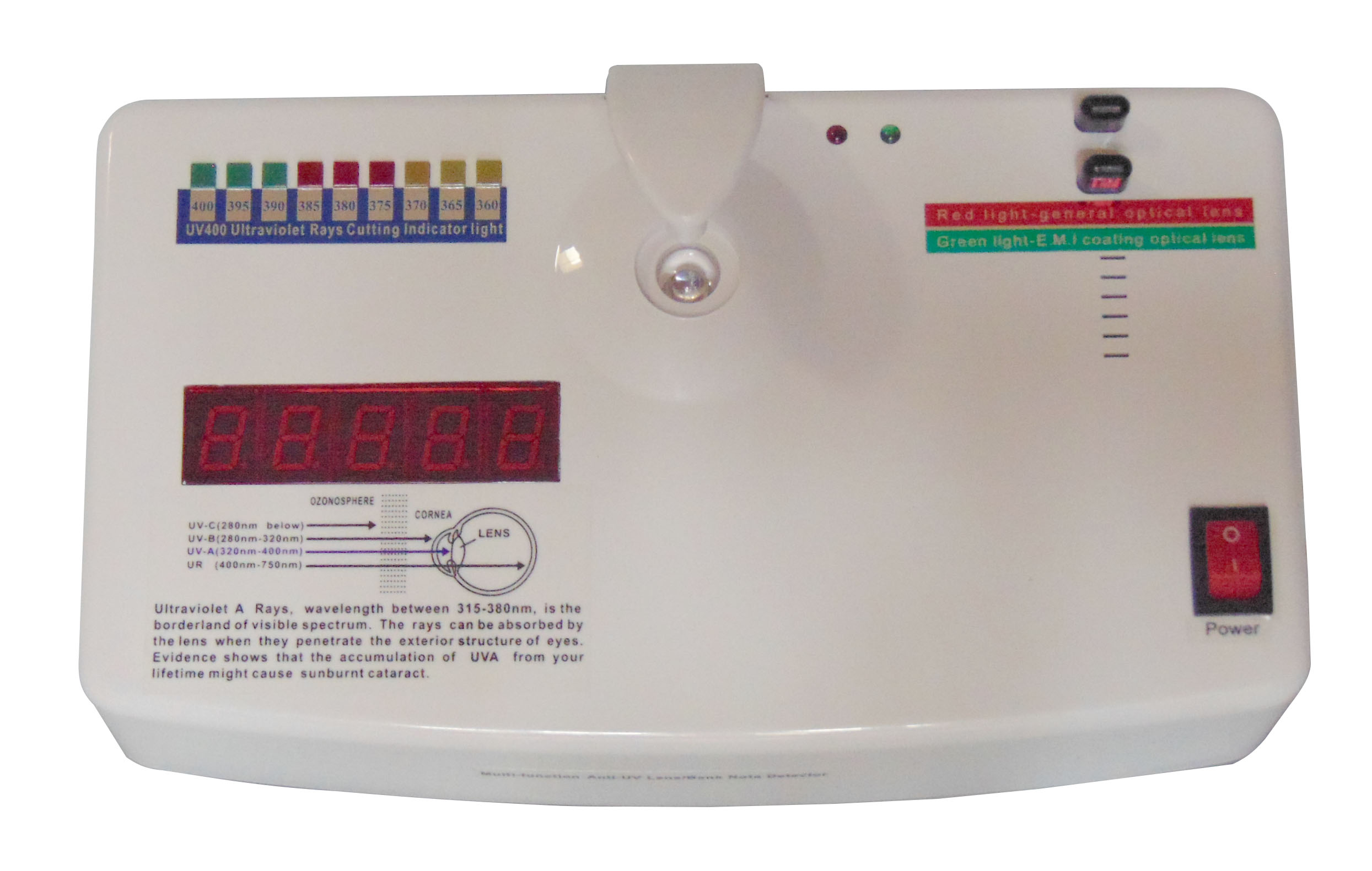 Lámpara Medidor UV 182uv8182