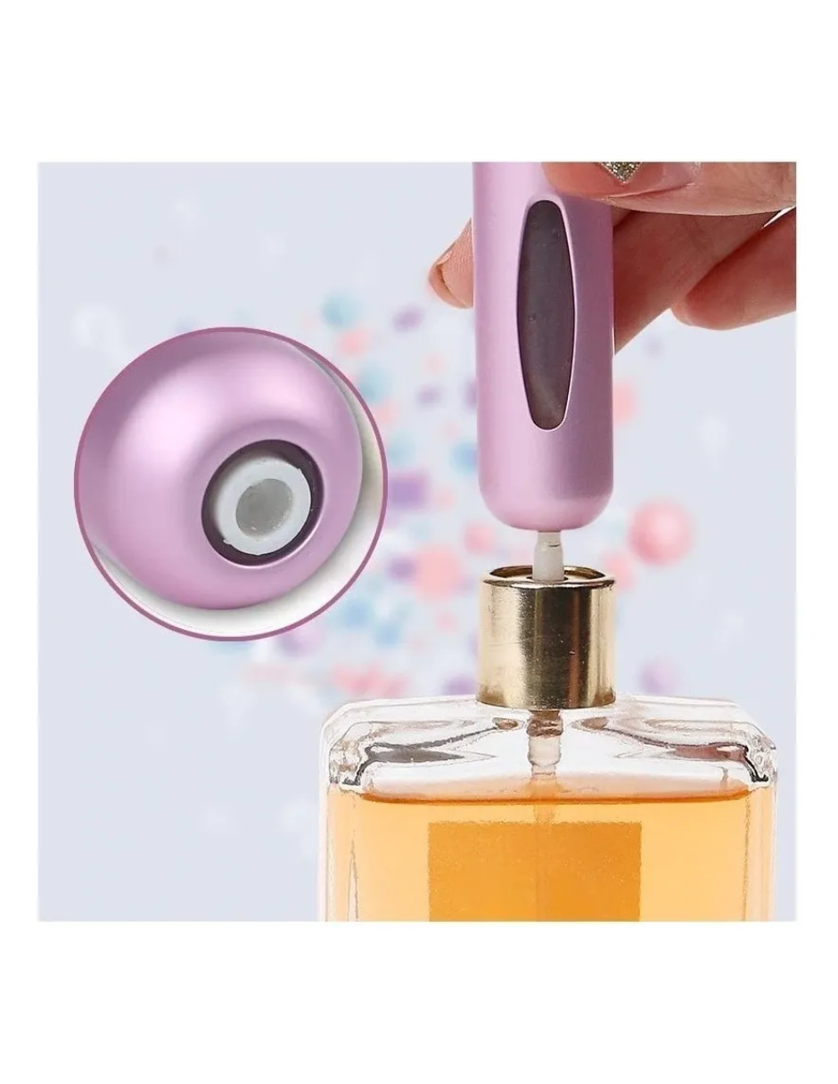 Paquete de atomizadores de perfume para viaje 5 piezas