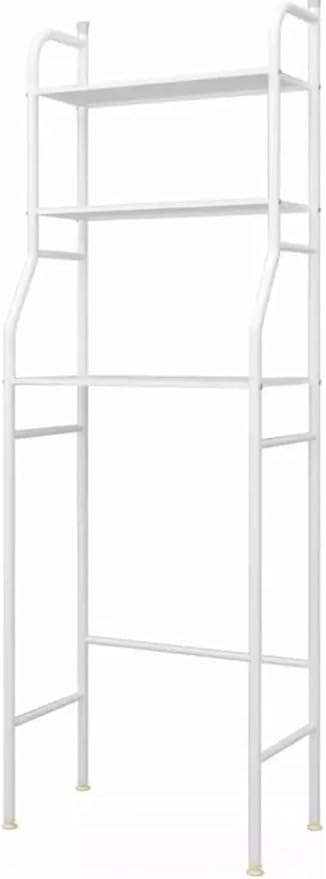 Organizador de Baño Compacto – Estante Sobre Inodoro 3 Niveles con Ganchos, Toallero y Portarrollos