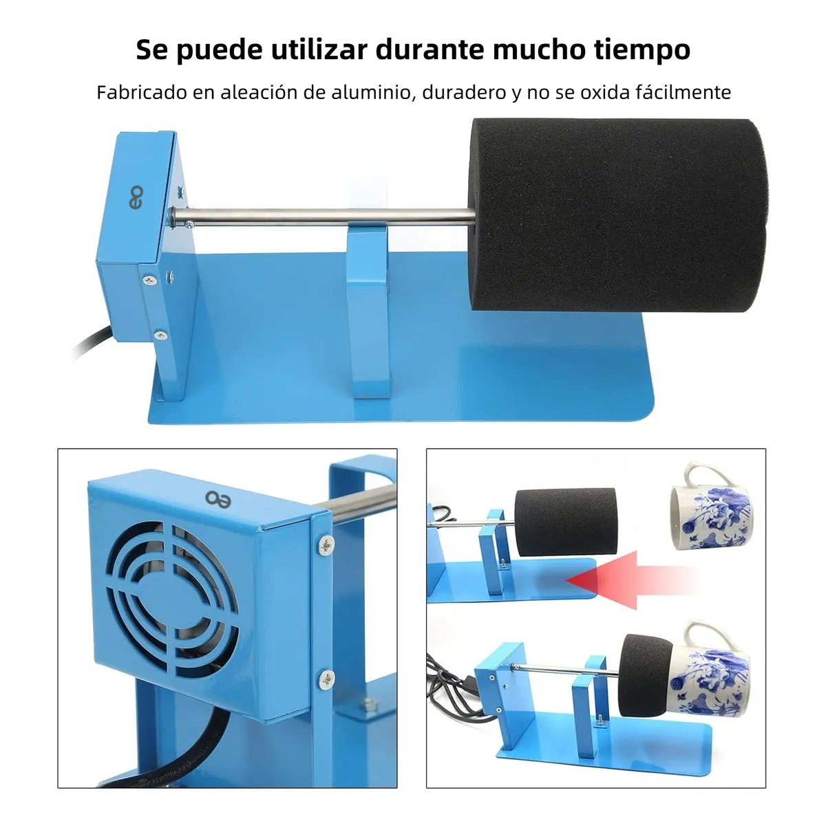 Girador Volteador Para Manualidades De Vasos Tazas Y Botella