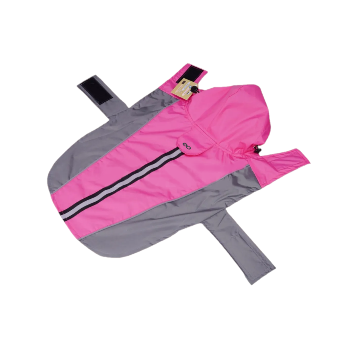 Impermeable Para Gato Perro Ropa De Lluvia Talla CH - Rosa