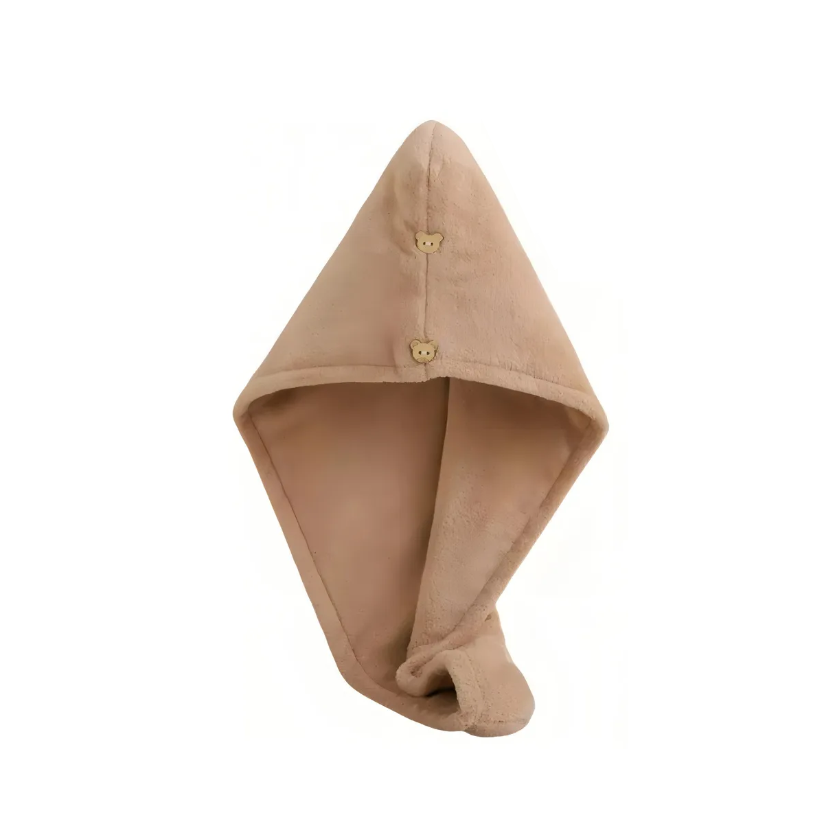 Toalla de 5 gorras, turbante, de secado rápido para el cabello después del baño