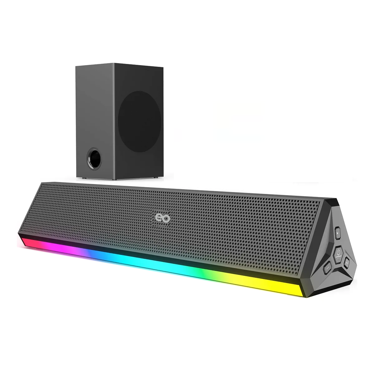 Barra De Sonido 100w 2.2 Canales Con Subwoofer Para Tv