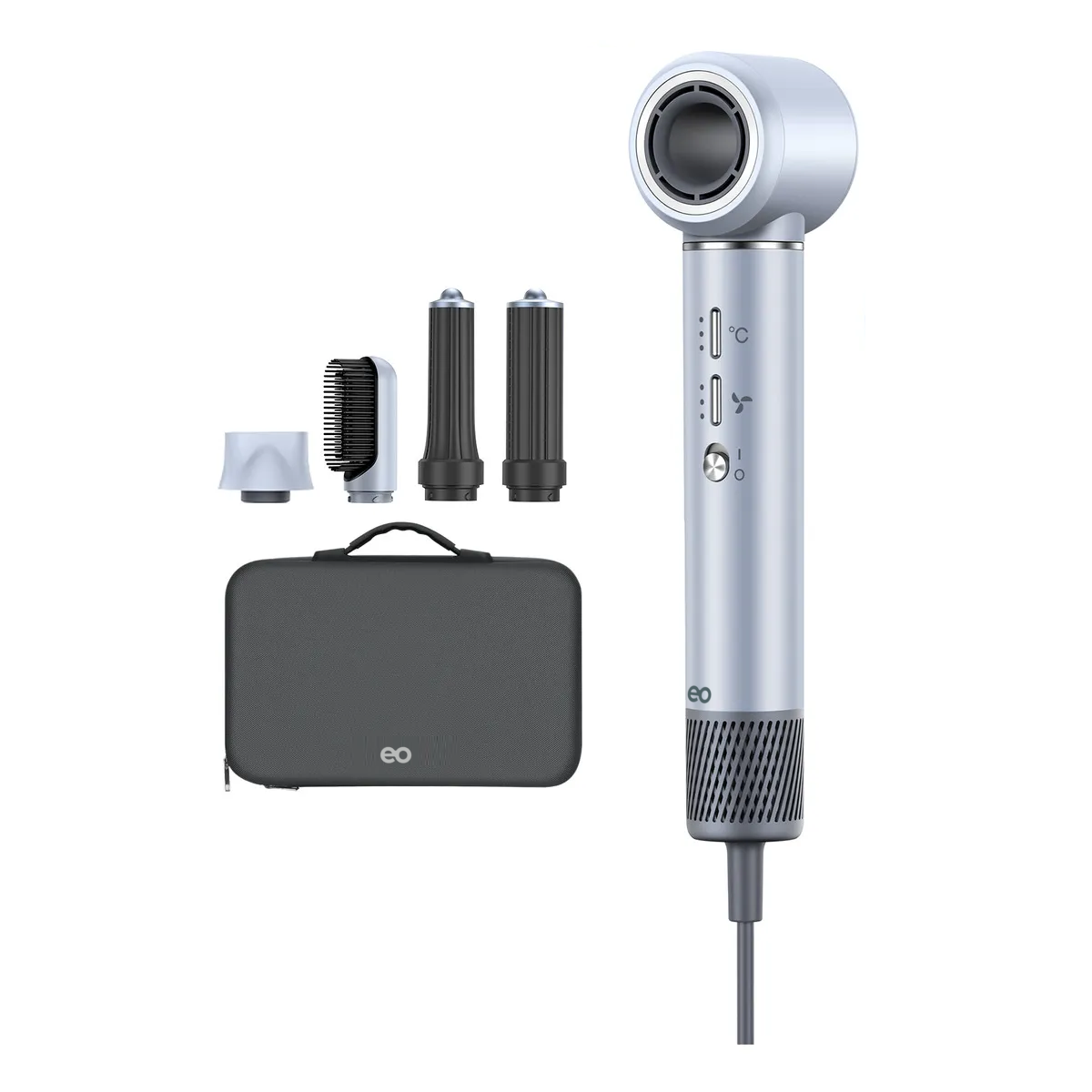 Secadora de cabello Potencia 1300W Plateado