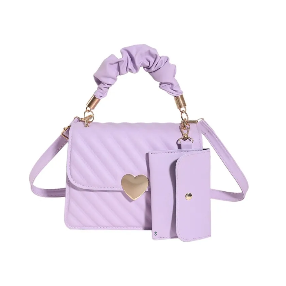 Bolso De Mano Con Un Solo Hombro Moda Y Elegante Para Mujer Lila