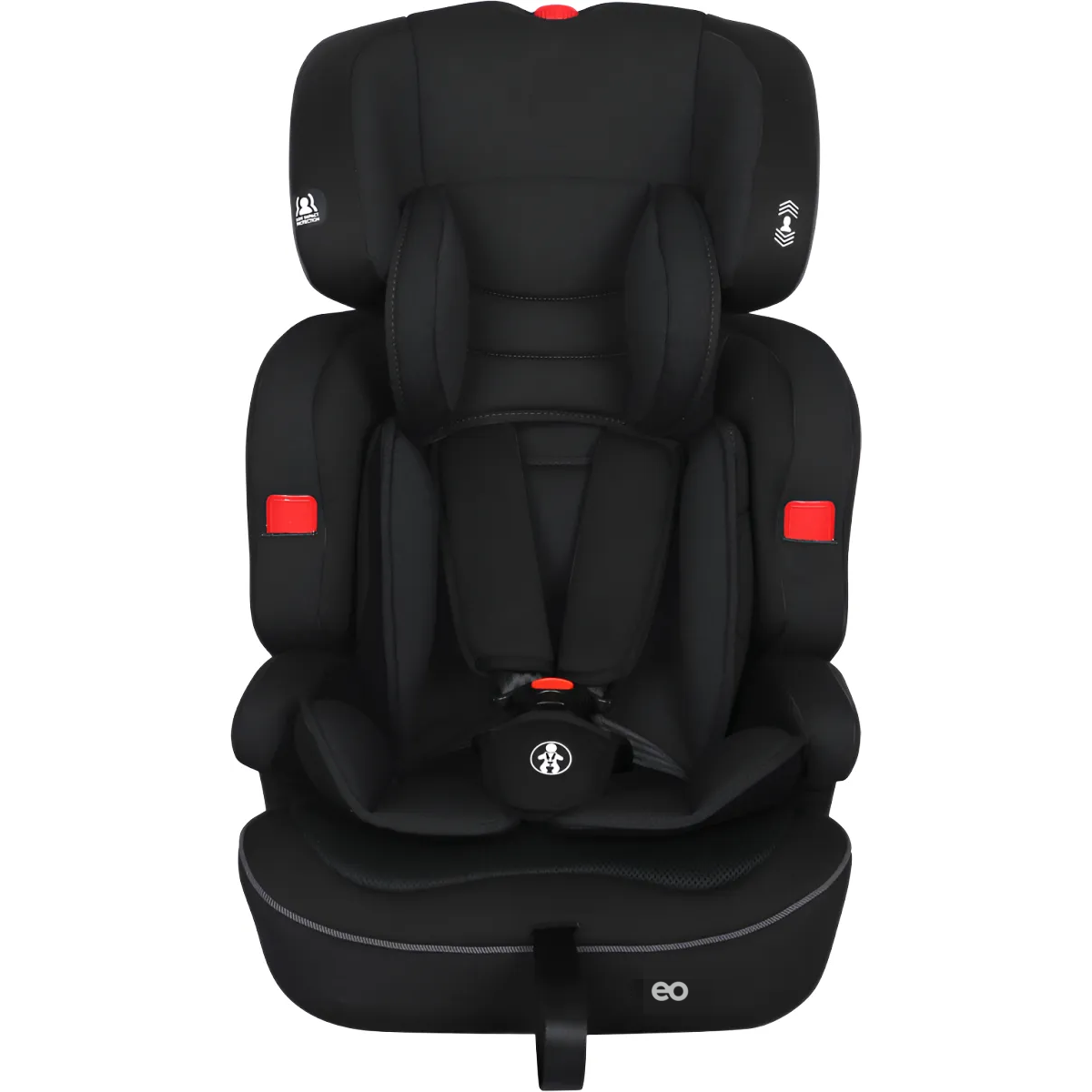 Autoasiento Booster Bebe Para Silla Seguridad Color Negro 9 a 36 Kg