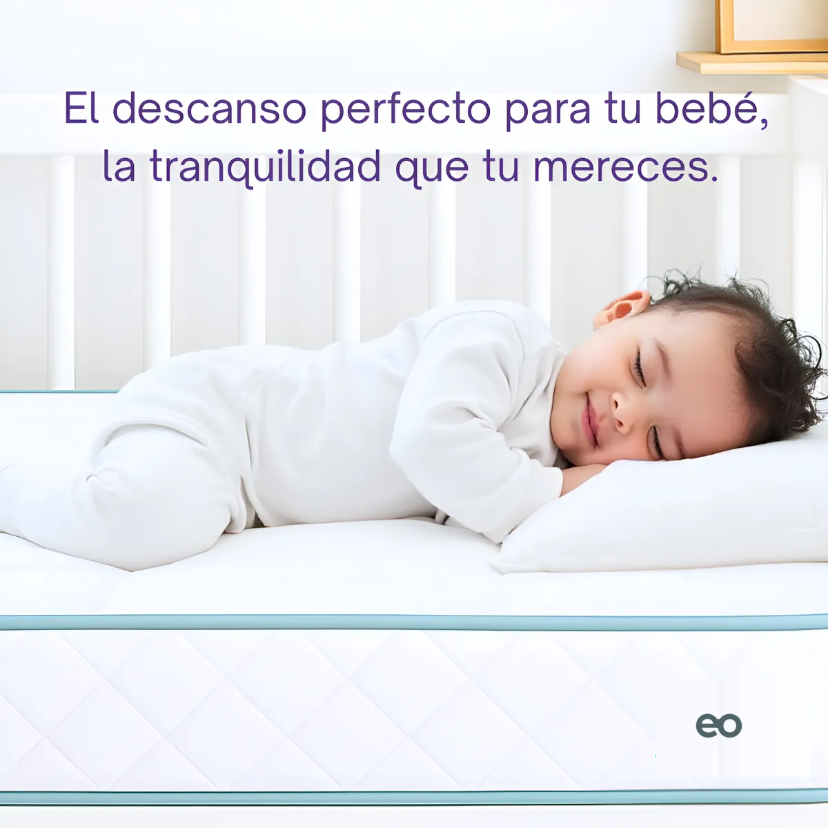 Colchón Para Cuna, Corral. Medidas 1m X .70m Blanco