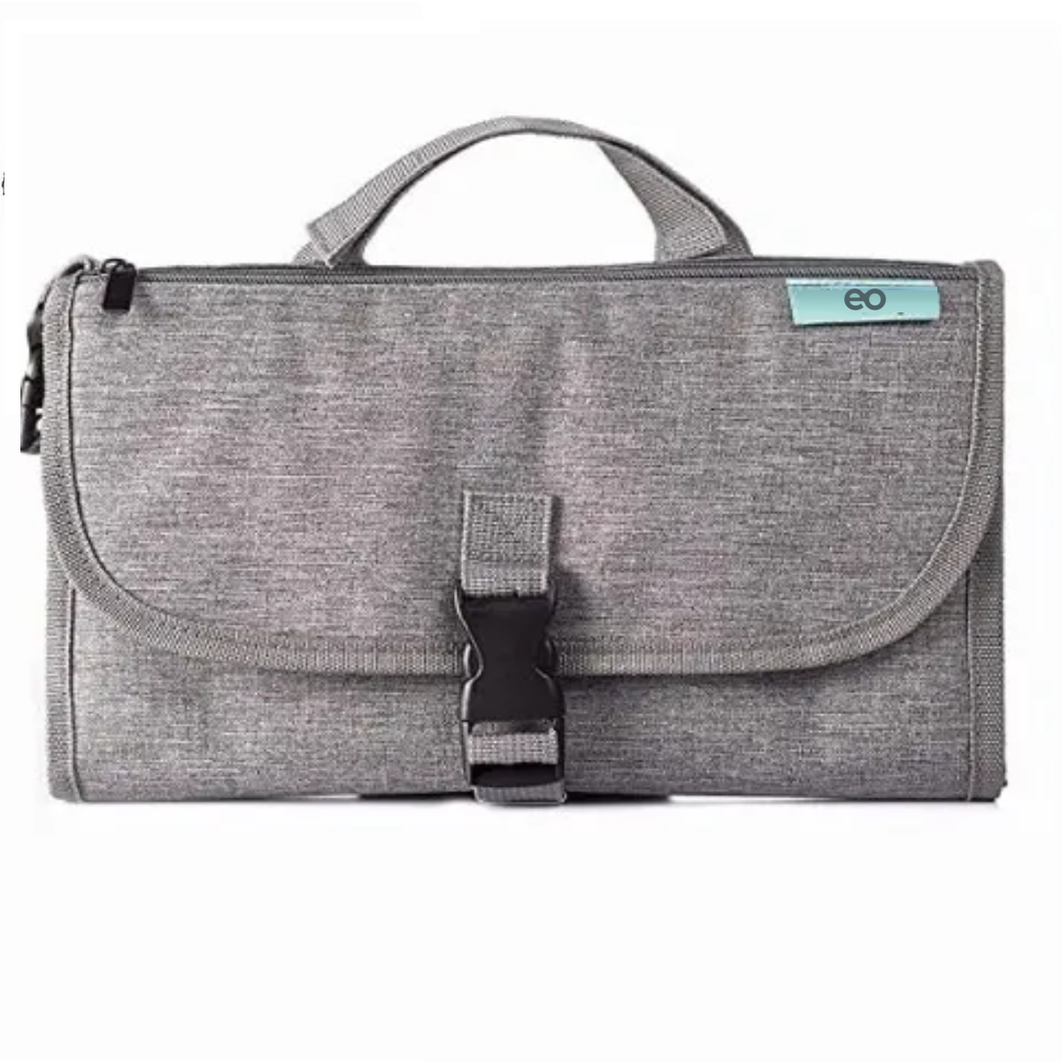 Cambiador De Bebé Portátil Plegable Impermeable Gris 