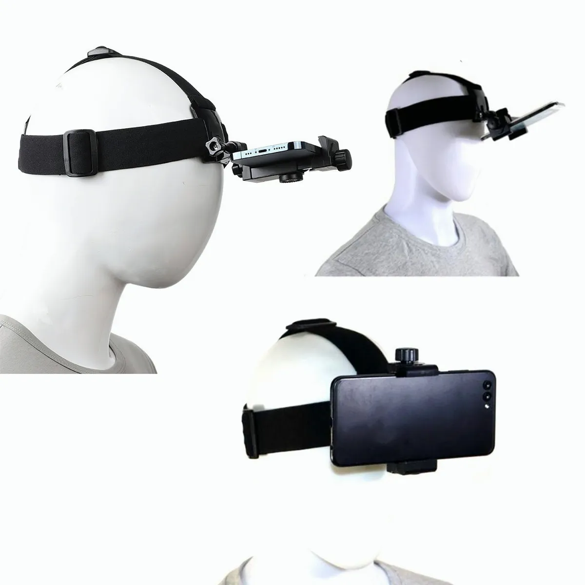 Correa Elastica Banda Para Cabeza Con Arnes Para Gopro
