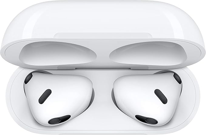 Apple AirPods (3a Generación) Lightning Case Color Blanco Luz Verde - Excelente (Reacondicionado)