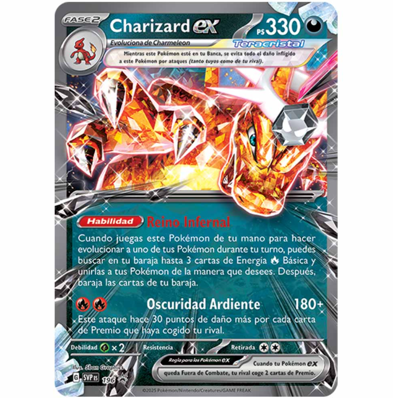 Pokemon Tcg: Charizard Ex Special Collection En Español