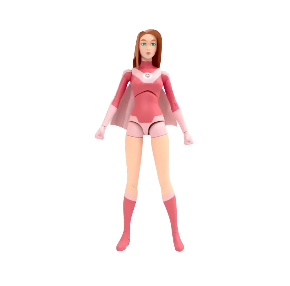 Figura De Acción Invencible Evatomica / Atom Eve 17 Cm