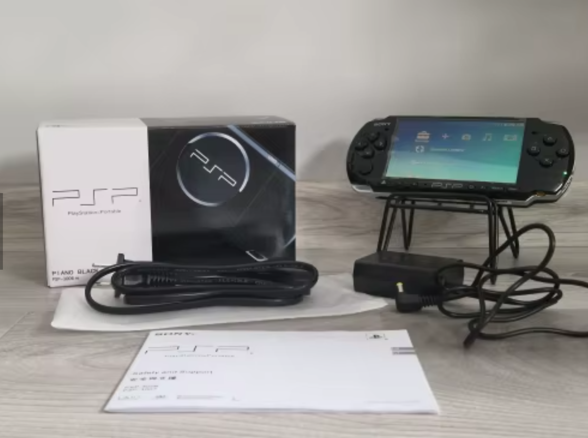 Consola Sony Psp 3000 Original | 16GB de Videojuegos| Completa Con Caja
