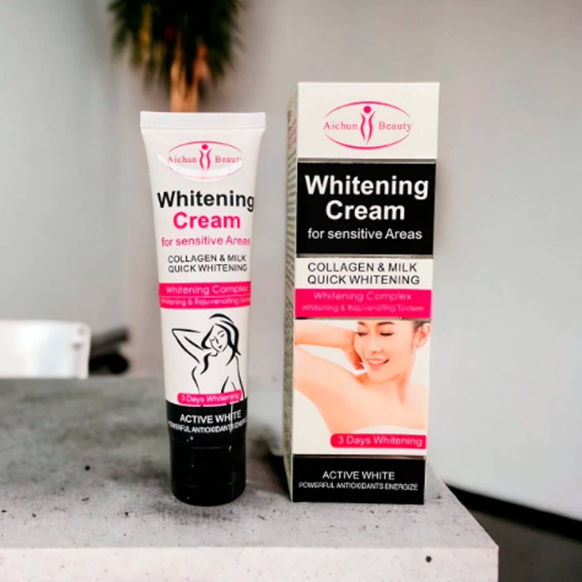 Crema Aclaradora Cara Axilas Codos Cuello Rodillas Genitales