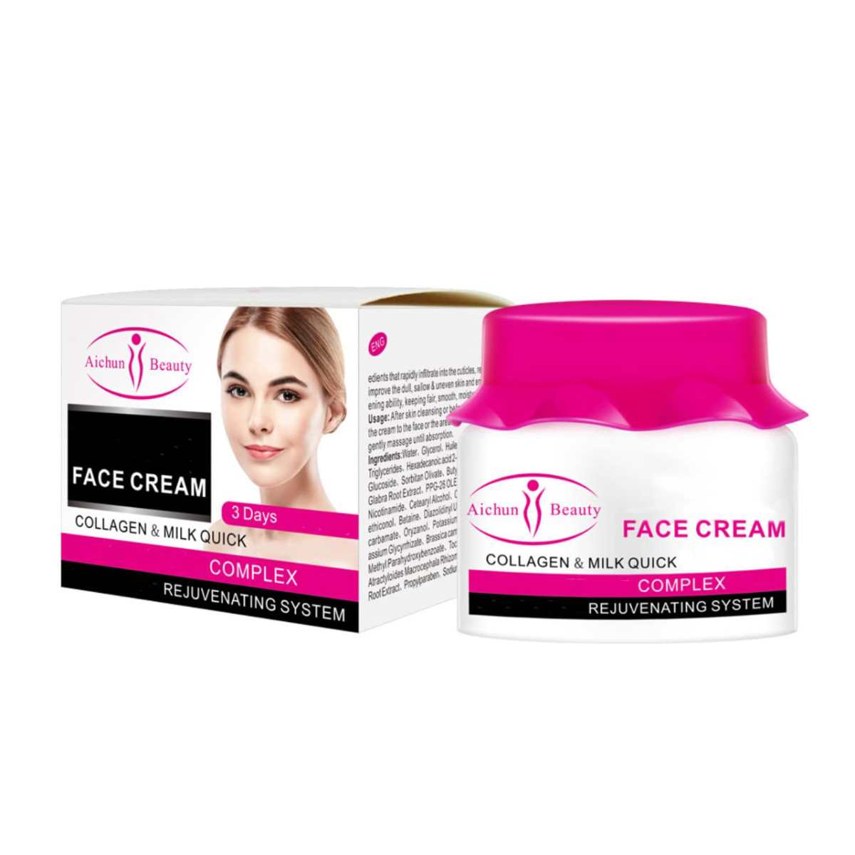 Crema Blanqueadora Hidratante Aclaradora Manchas Rostro 80ml