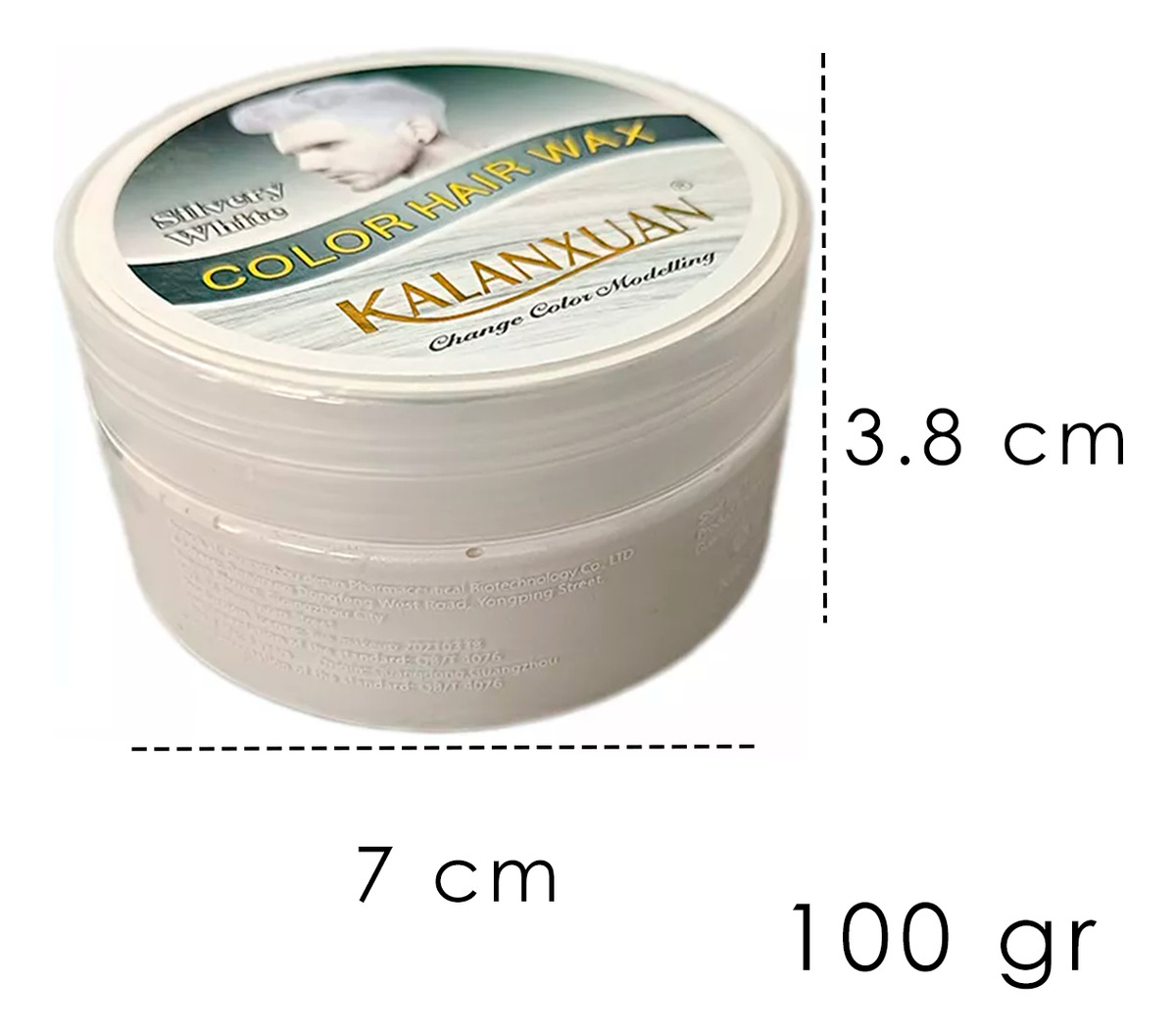 Cera Balsamo Tinte Pintar Teñir Cabello Pelo Temporal