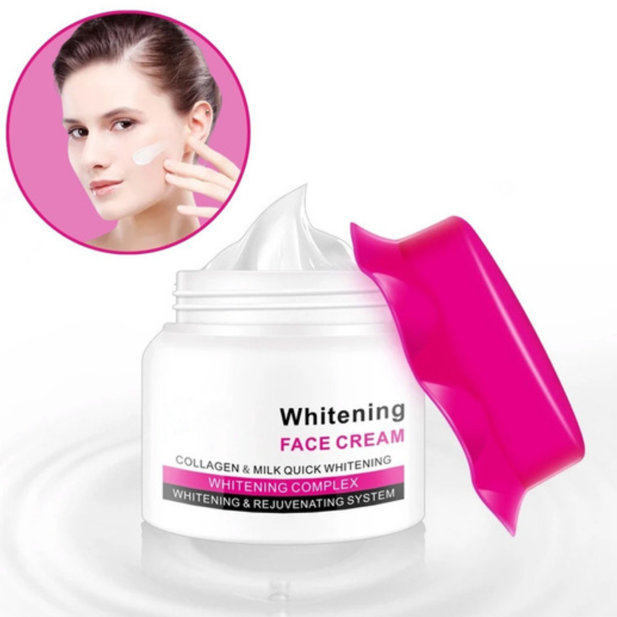 Crema Blanqueadora Hidratante Aclaradora Manchas Rostro 80ml