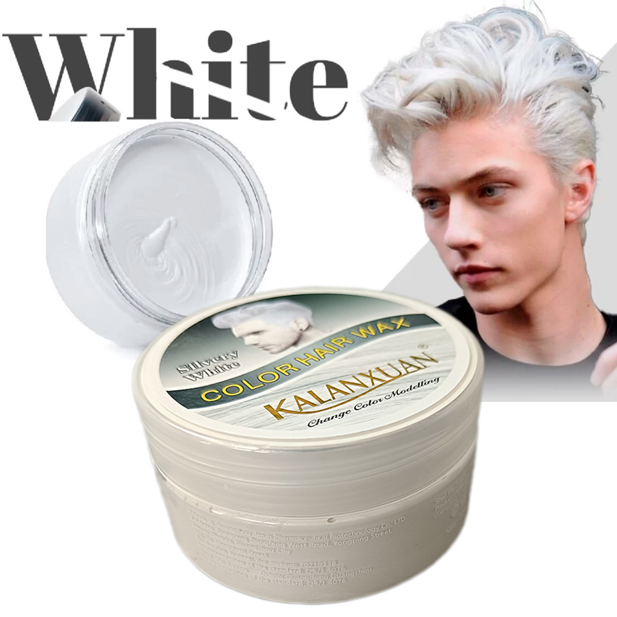 Cera Balsamo Tinte Pintar Teñir Cabello Pelo Temporal