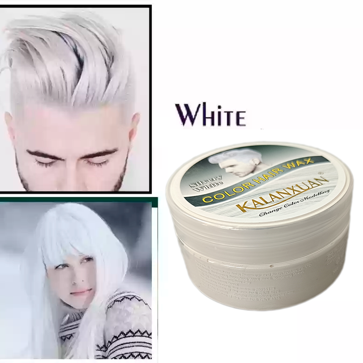 Cera Balsamo Tinte Pintar Teñir Cabello Pelo Temporal