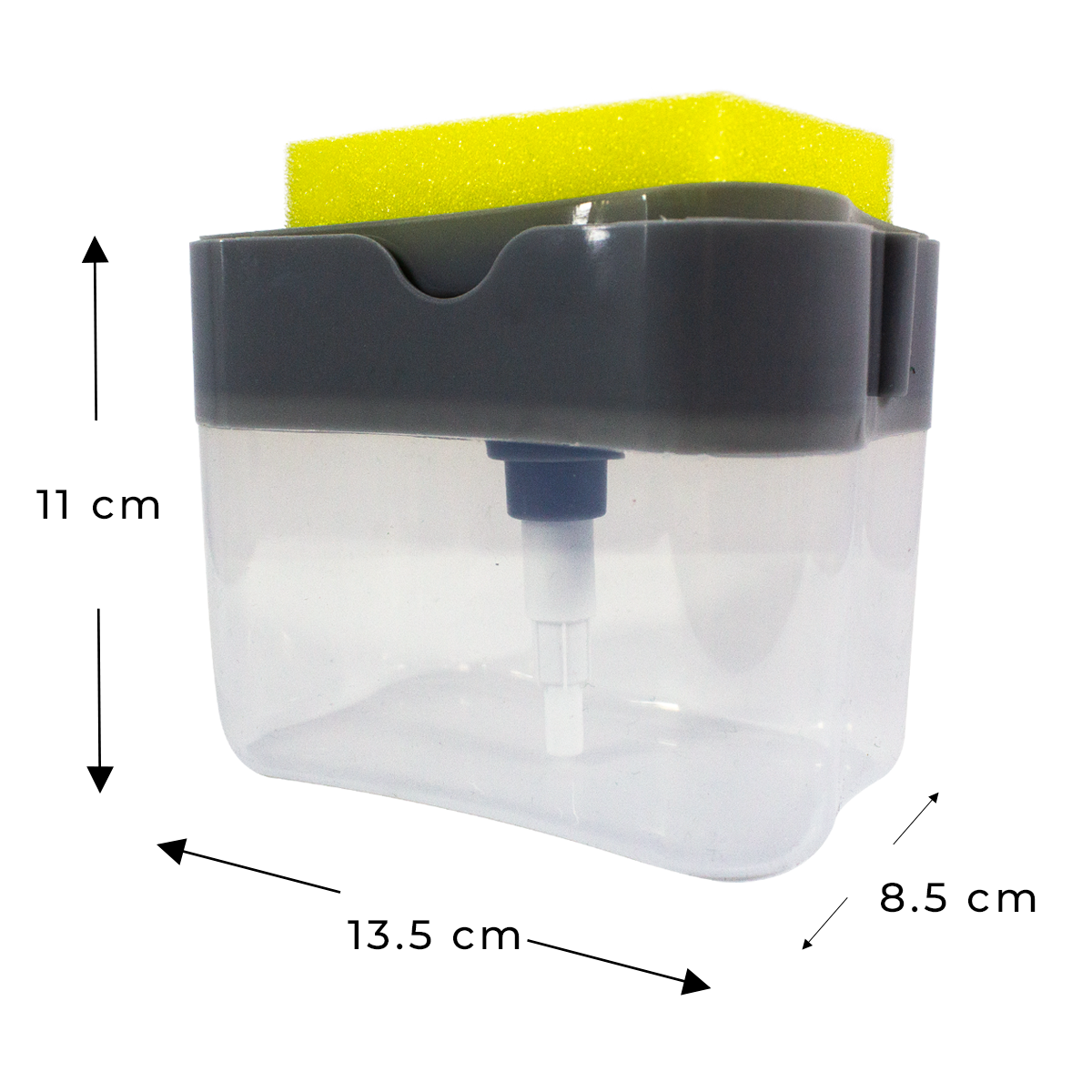 Dispensador Jabón Liquido Para Trastes Uso De Cocina