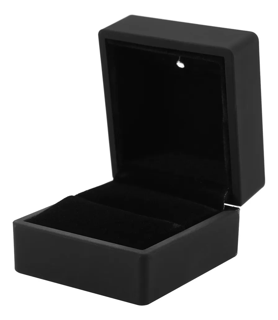 Caja Estuche Para Anillo De Compromiso Con Luz Led