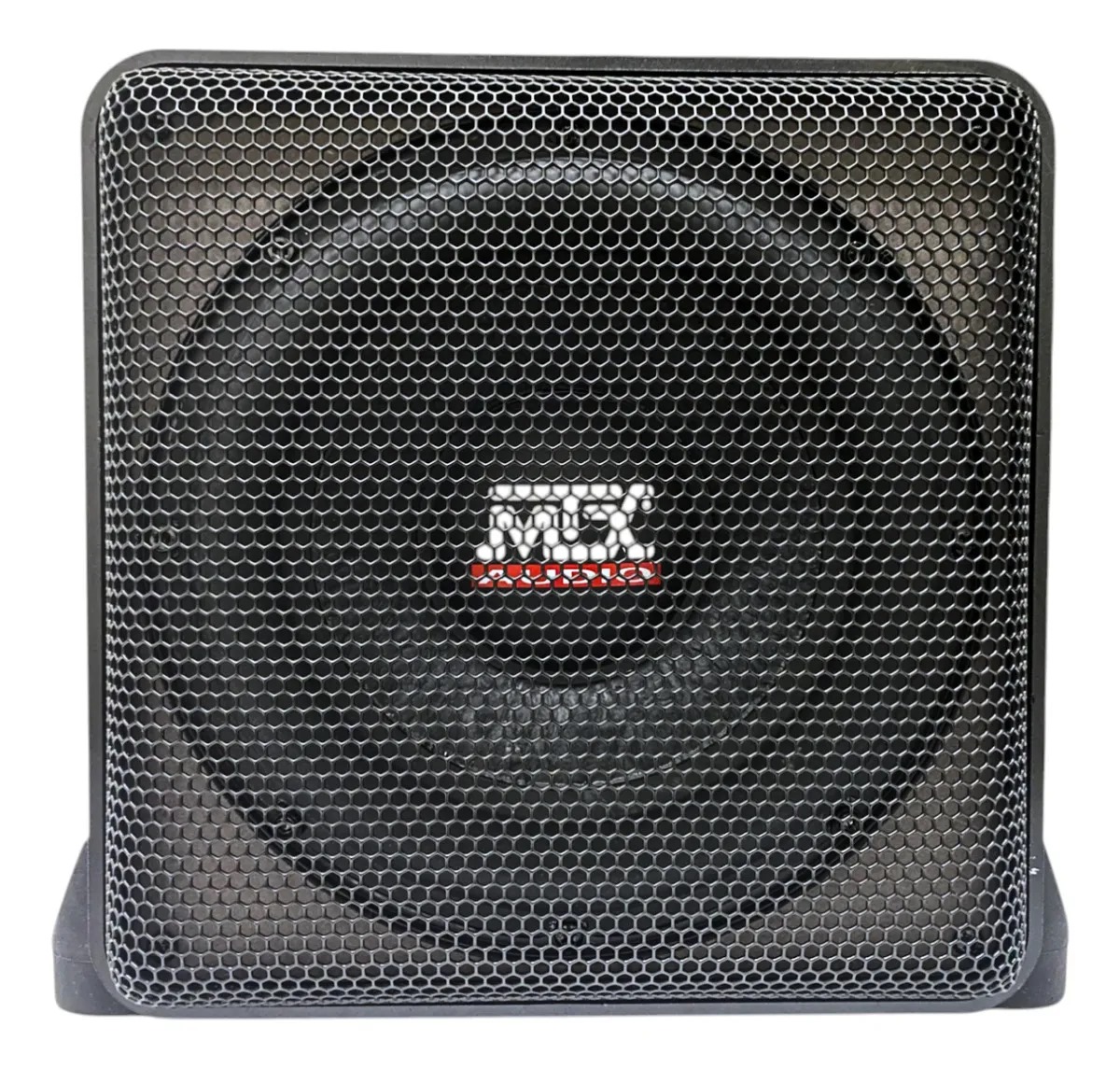 Doble Subwoofer Amplificado 8 PLG Mtx Audio Boombox8 1000w Color Negro