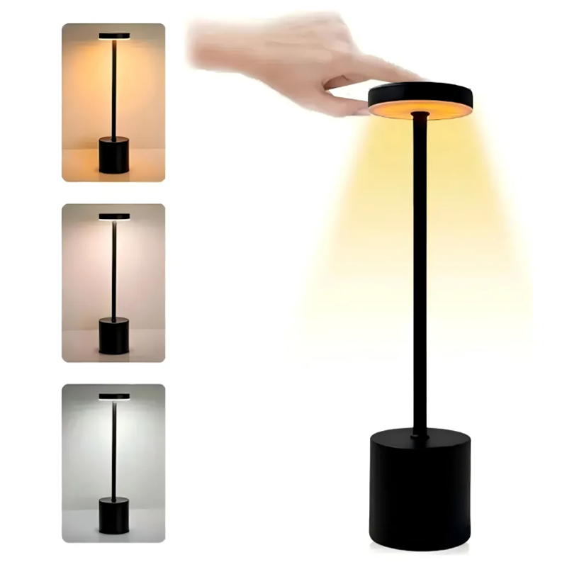 Lámpara De Mesa Recargable Moderna Para Restaurante Led