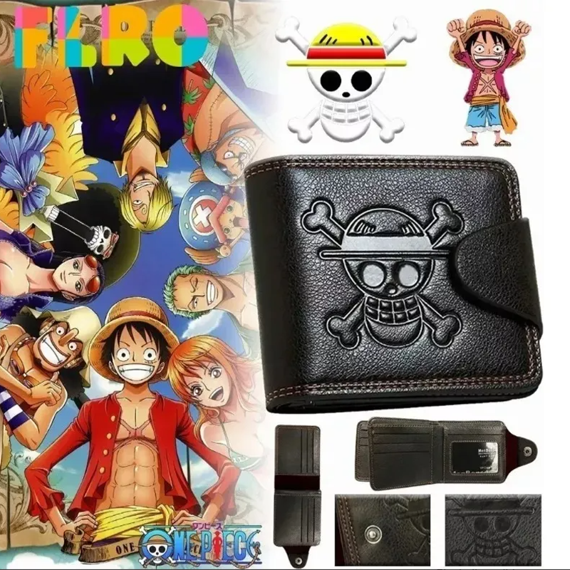 Carteras Hombre De One Piece Buena Calidad De Pu De Moda