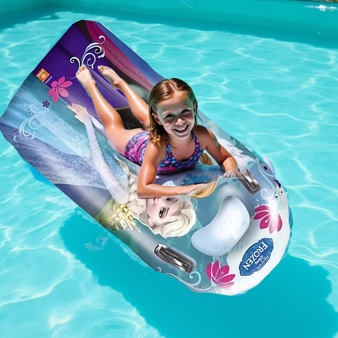 Inflable Frozen Disney 110x55 cm – ¡Diversión mágica para este verano!