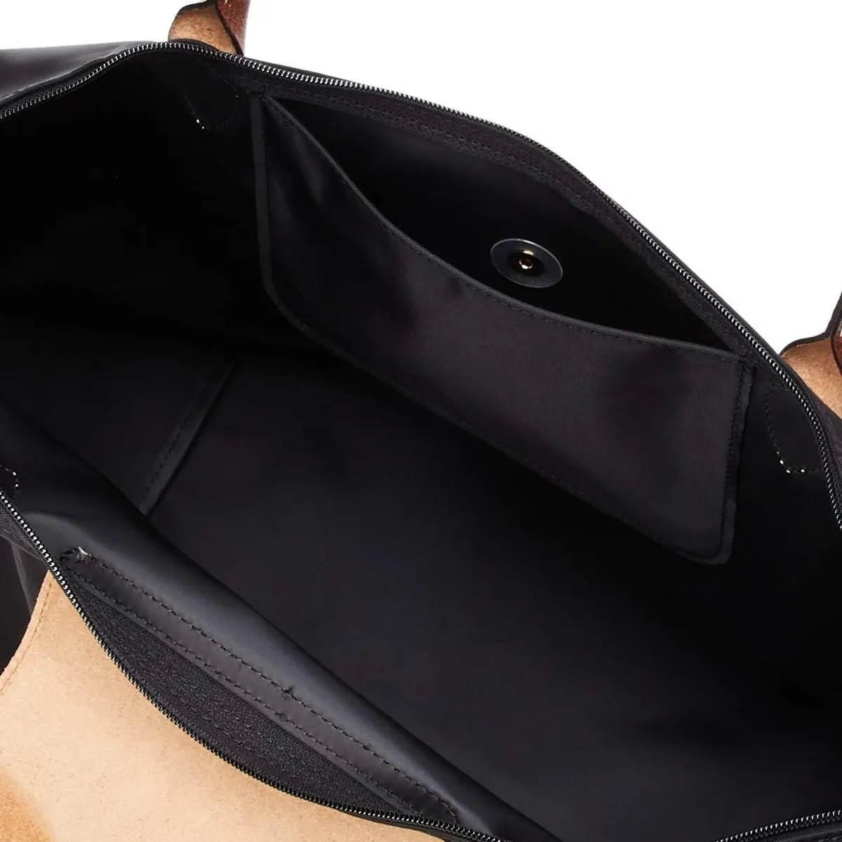 Bolso Tote Bag de Moda Longchamp Pliage Versatil y Elegante para Dama Mujer Color Negro