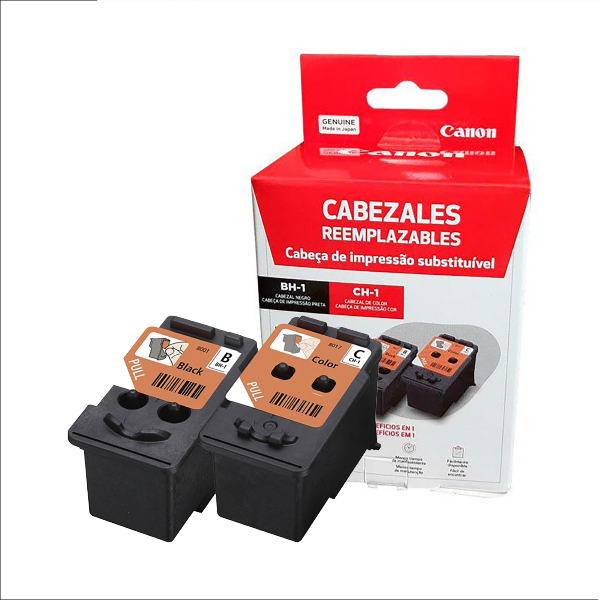 CABEZAL CANON COMBO TINTA NEGRA Y COLOR