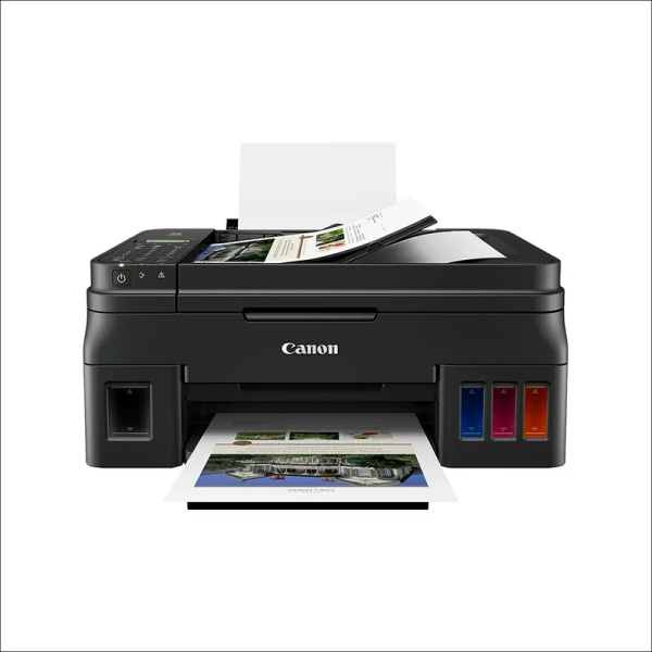 KIT MULTIFUNCIONAL CANON G4110 WIFI ADF + KIT DE TINTA + PAPEL + ANTIVIRUS