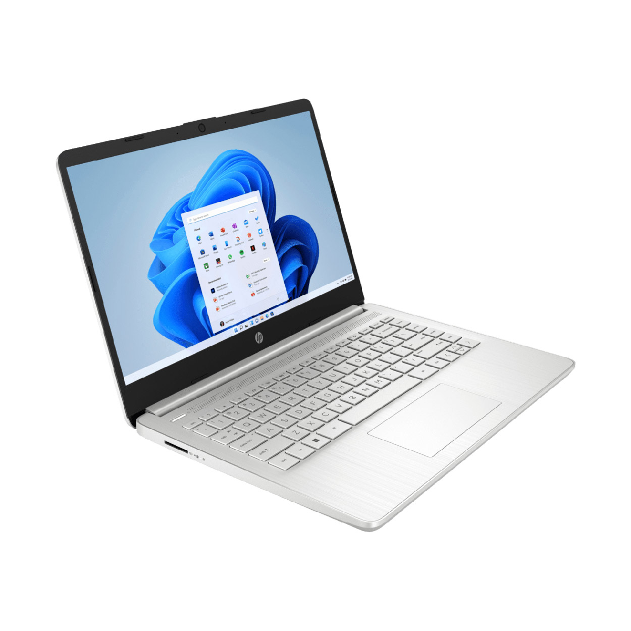 OPEN BOX: Laptop HP 14-DQ0532LA Intel Celeron N4120, 4GB RAM, 128GB SSD PCIe, 14" HD, Windows 11 Home, Silver