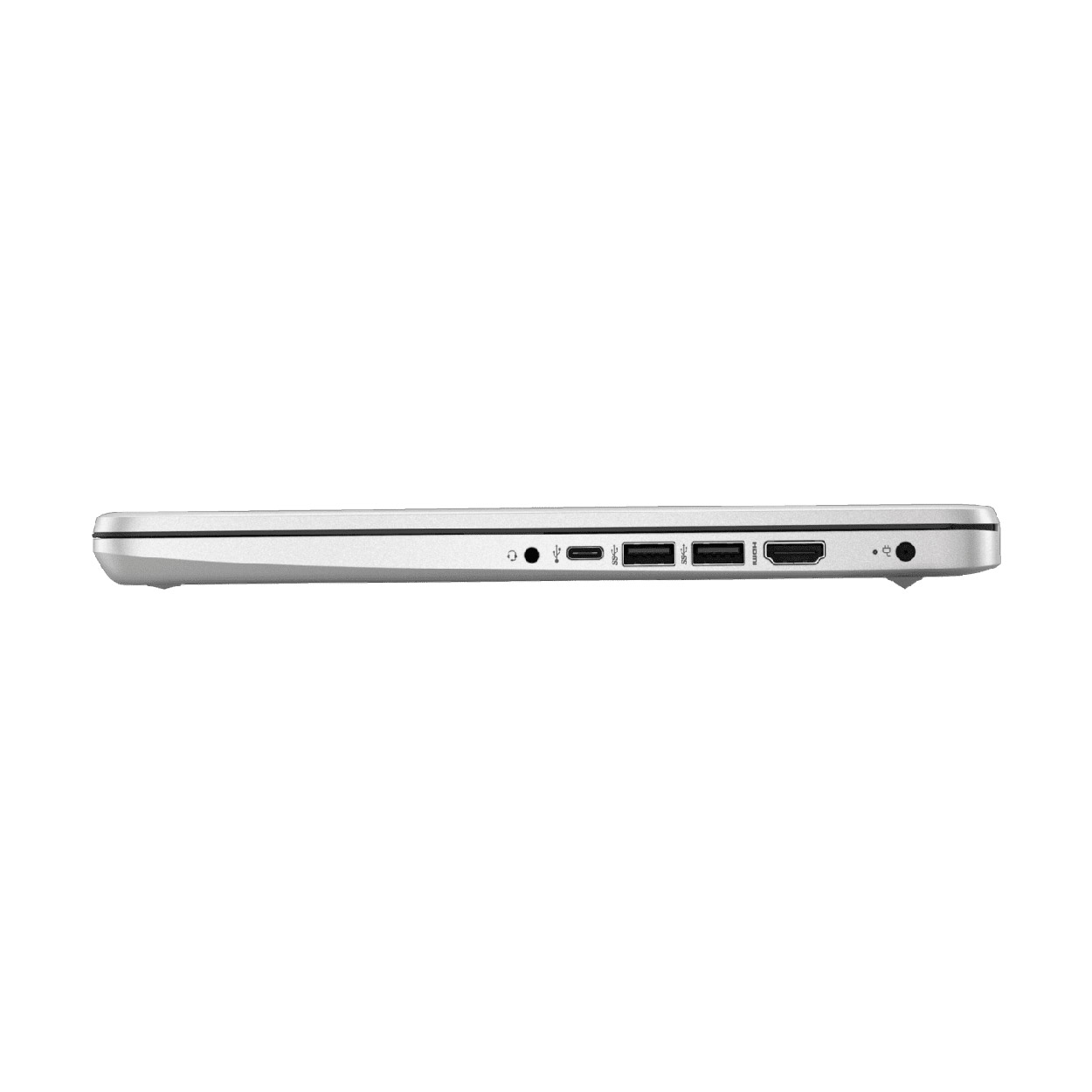 OPEN BOX: Laptop HP 14-DQ0532LA Intel Celeron N4120, 4GB RAM, 128GB SSD PCIe, 14" HD, Windows 11 Home, Silver