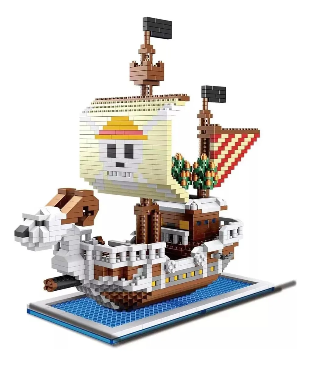 Rompecabezas 3d Bloques Armables Luffy One Piece Mini Blocks.