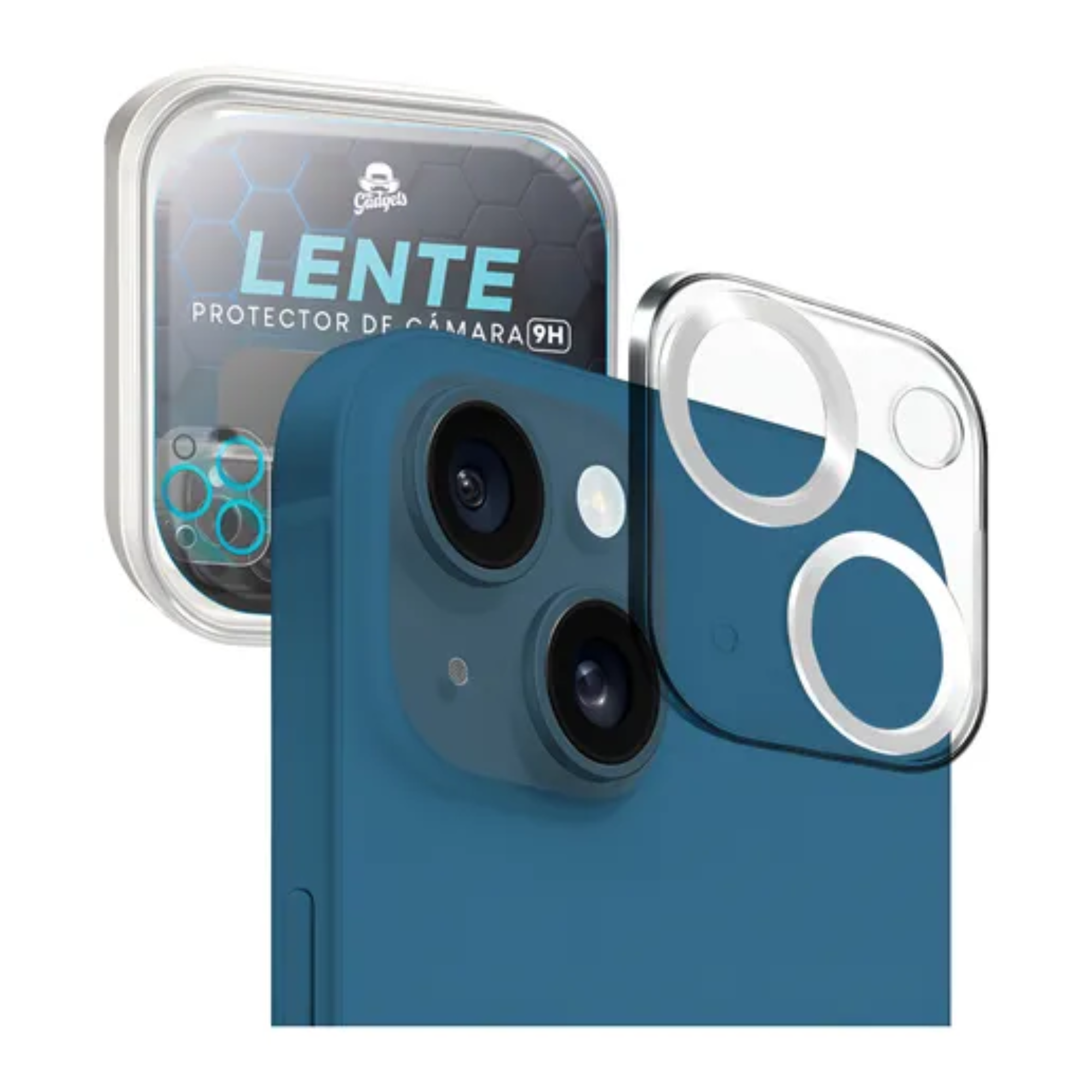 Mica De Camara Cristal Templado Deluxe Compatible Para iPhone 13 / 13 Mini Diferentes Colores Excelente Accesorio