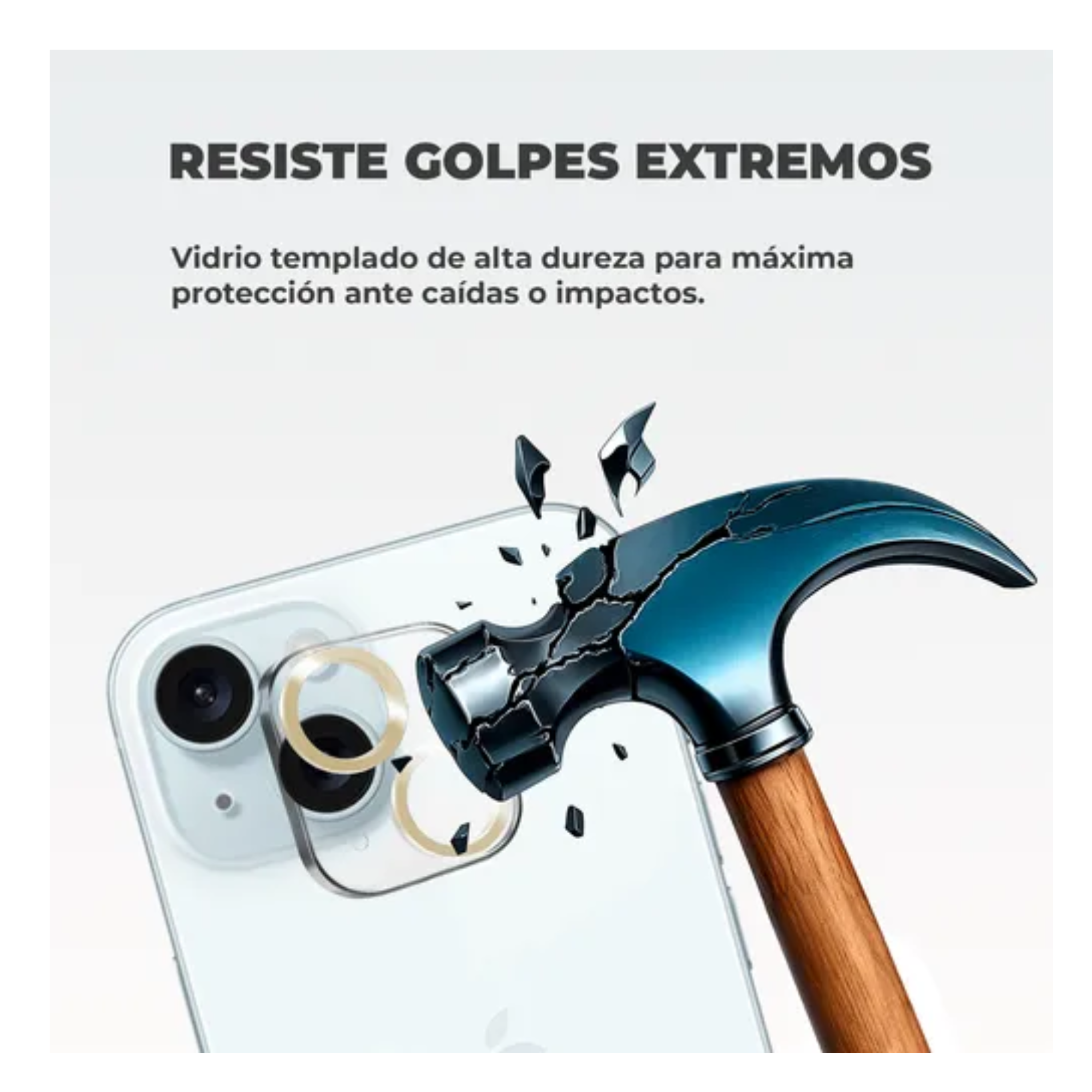 Mica De Camara Cristal Templado Deluxe Compatible Para iPhone 15 / 15 Plus Diferentes Colores