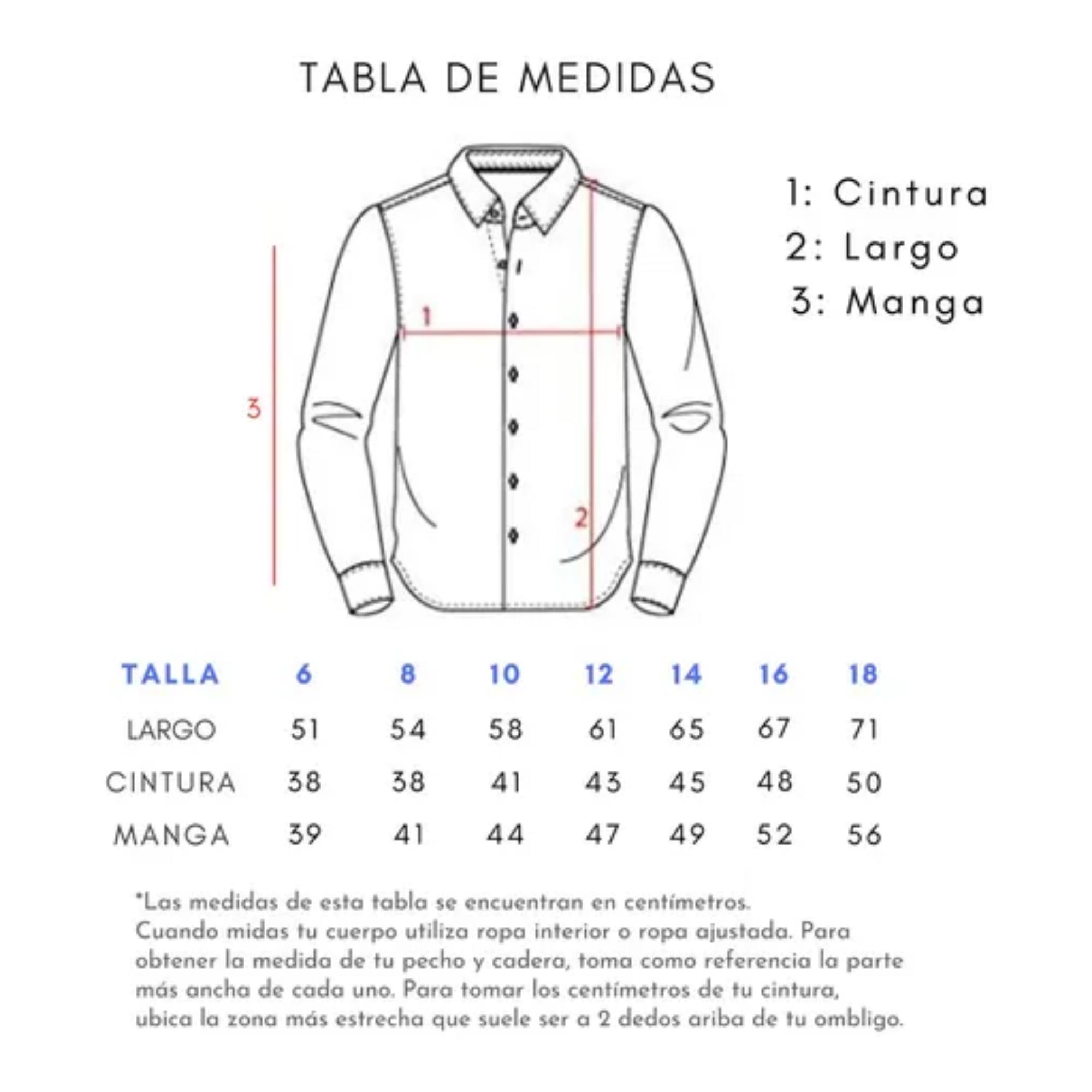 Camisa Escolar Manga Larga Blanca Tamaños y Tallas Infantiles Uniforme para usarse Diario Perfecta para Regreso a Clases