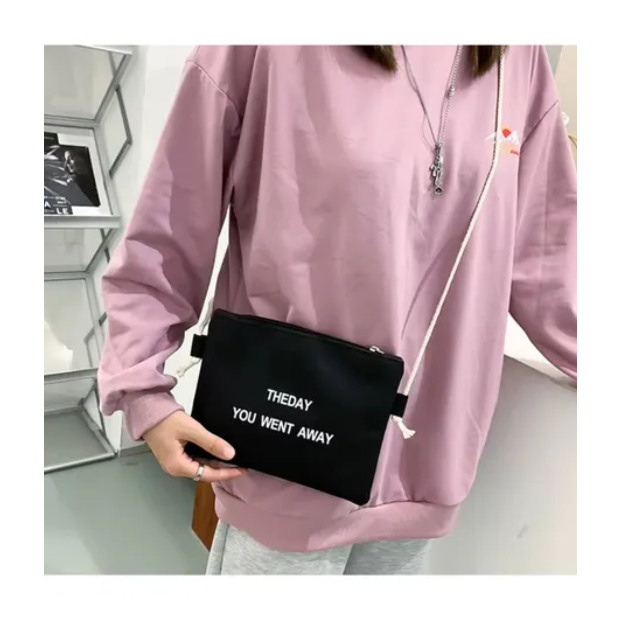 Mochila Coreana 5 En 1 Bolsa Escolar y de Viaje De Genero Musical KPop Versátil con 5 Usos  para Estudiantes y Viajeros