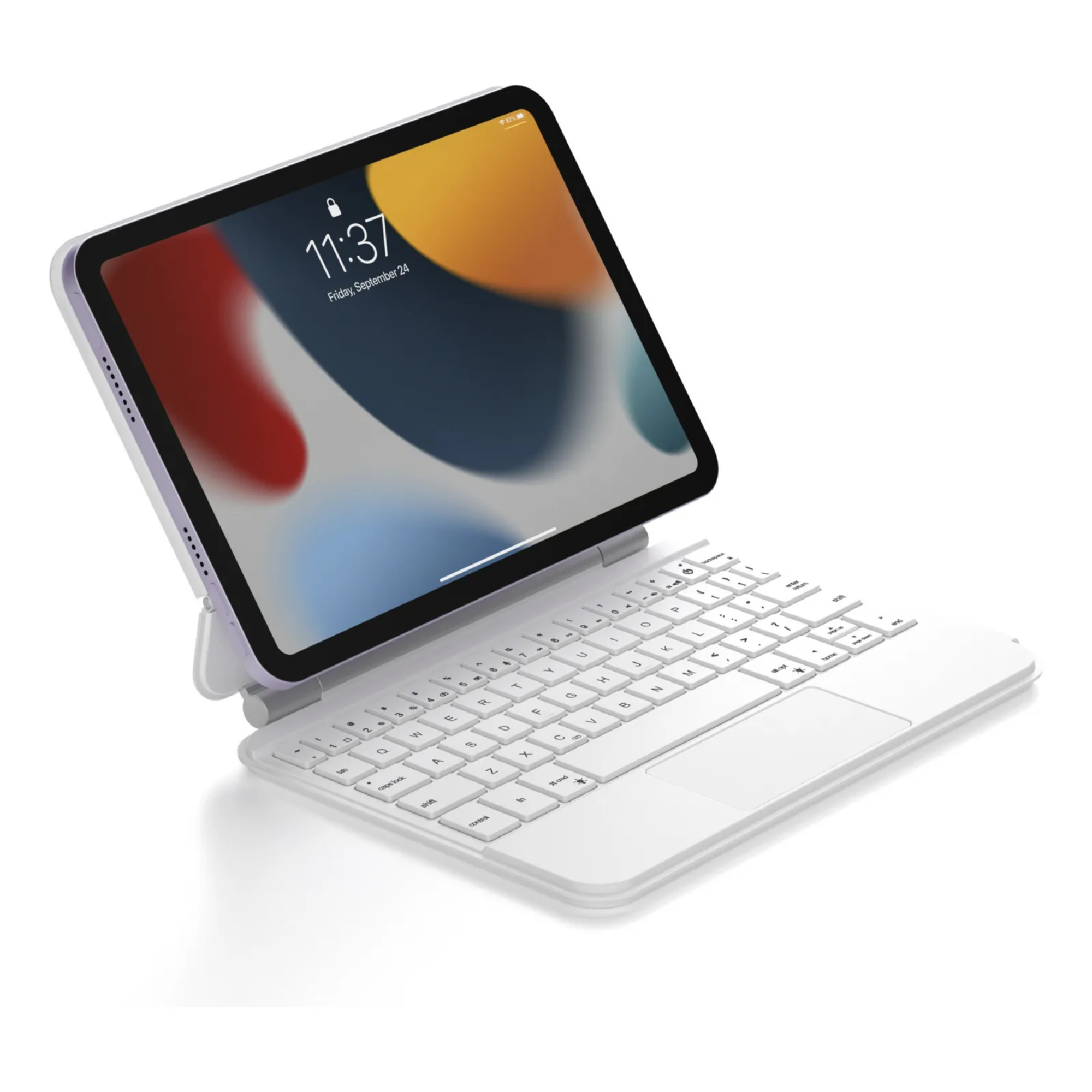 Funda Teclado Magic Keyboard Para iPad Mini 6/7 8.3, Trackpad Multitáctil, Teclado En Español Mágico Retroiluminado