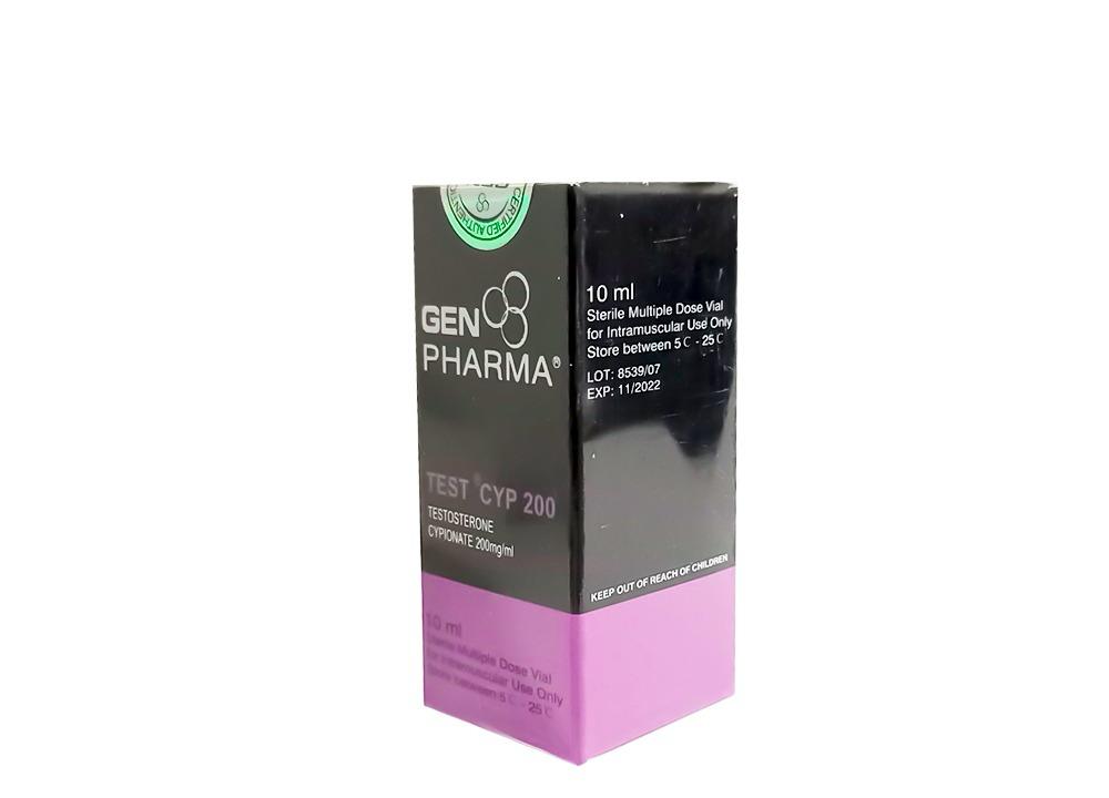 TEST CYP 200 Gen Pharma 200mg 10ml | Fuerza y Volumen Pro
