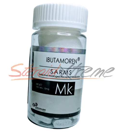 Ibutamoren MK-677 Geropharm Oral 100 Tabs Hormona de Crecimiento Natural