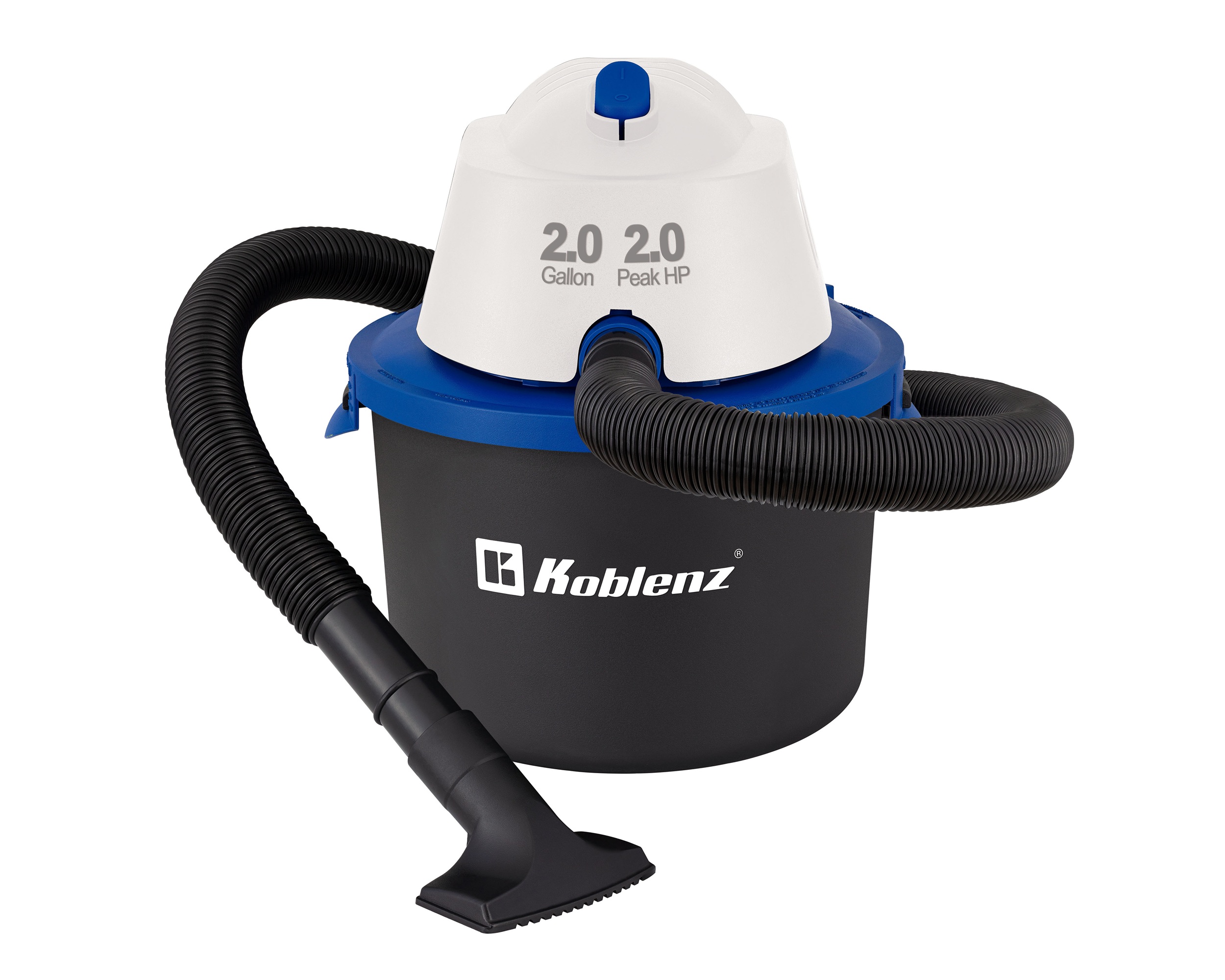 Aspiradora Koblenz WD-2 KS 2 Galones Seco Mojado Azul