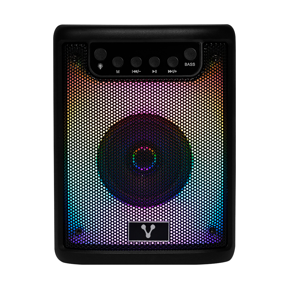 Mini Bafle Vorago KSP-180 3" TWS USB RGB Negro