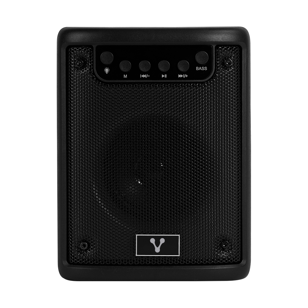Mini Bafle Vorago KSP-180 3" TWS USB RGB Negro