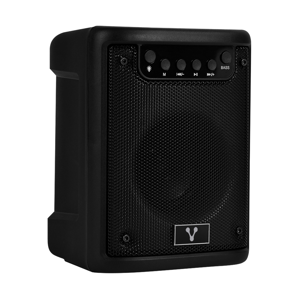 Mini Bafle Vorago KSP-180 3" TWS USB RGB Negro
