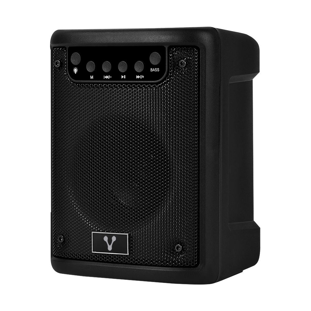 Mini Bafle Vorago KSP-180 3" TWS USB RGB Negro